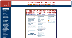 Desktop Screenshot of americannotary.com
